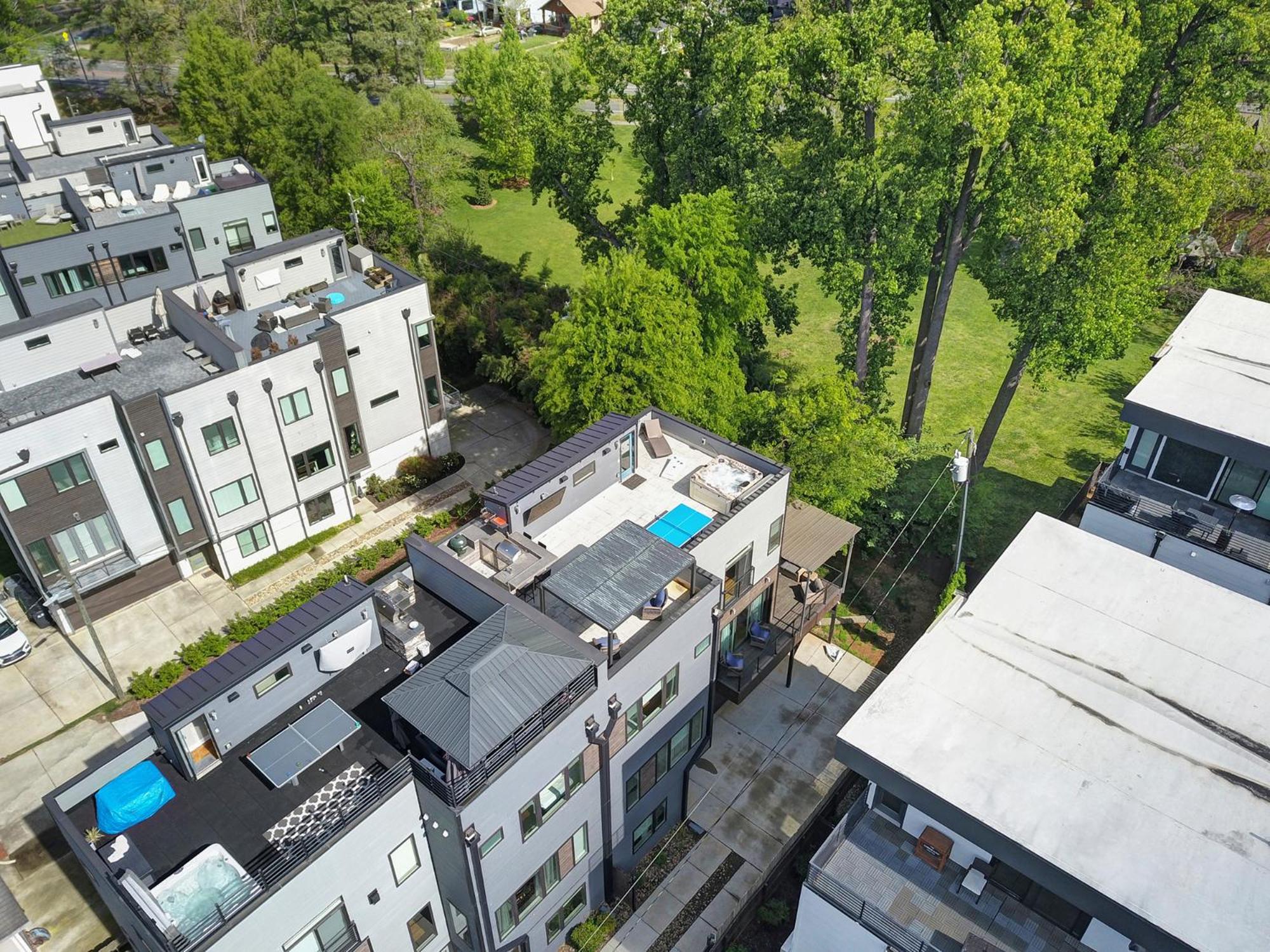 906 Westbrook B City Views Rooftop Hot Tub And Short Walk To Stadium Charlotte Esterno foto